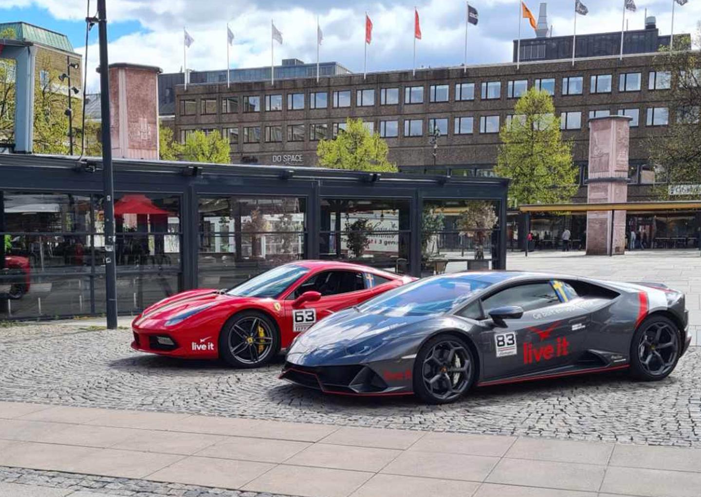 Åk Ferrari/Lamborghini