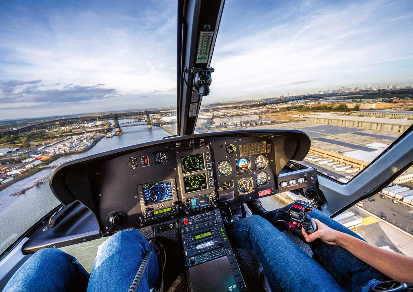 Helikopterpilot för en dag