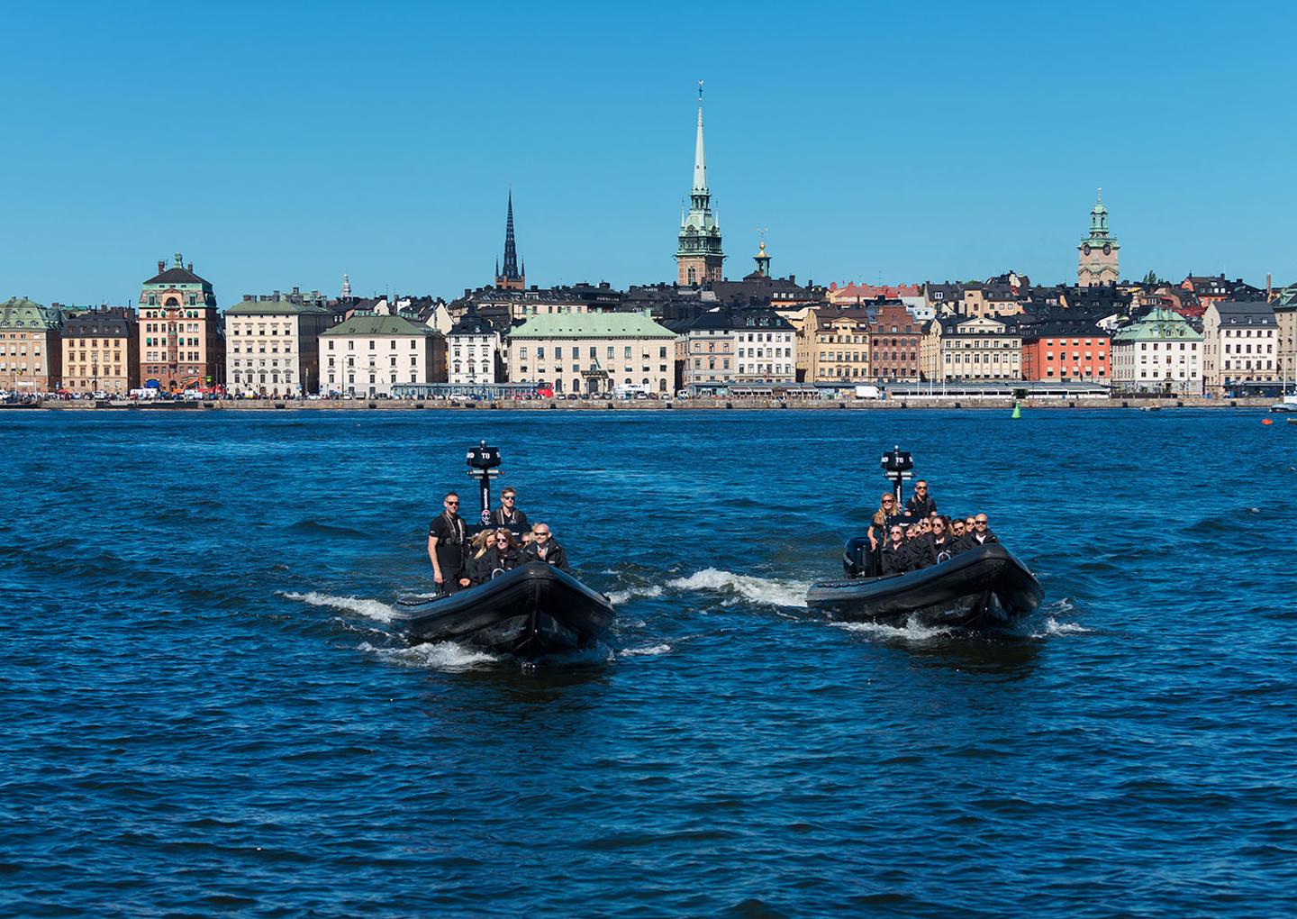 RIB Stockholms skärgård för två