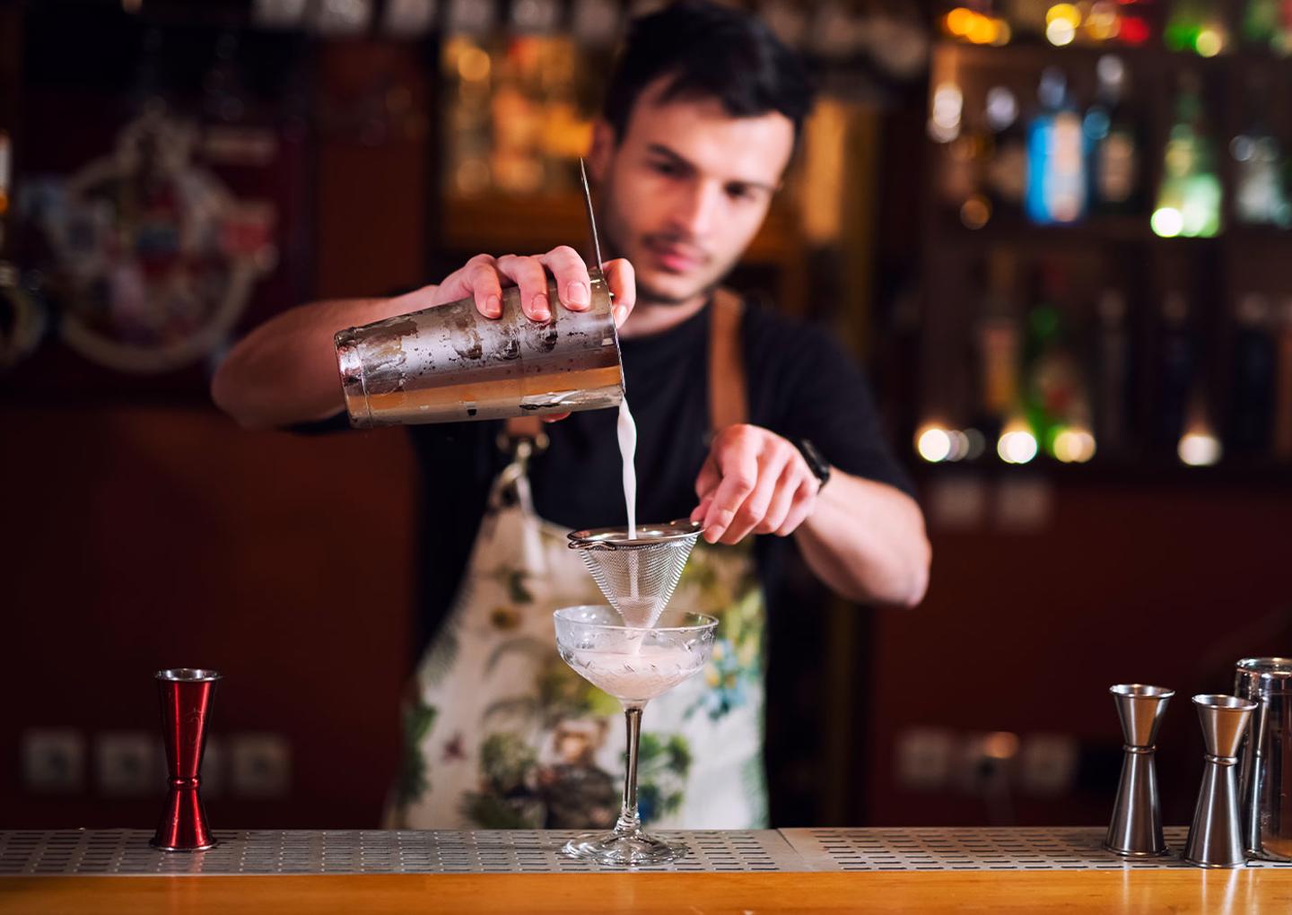 Bartender för en kväll för två