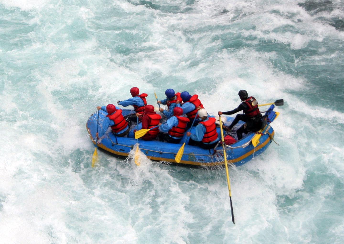 Avancerad rafting