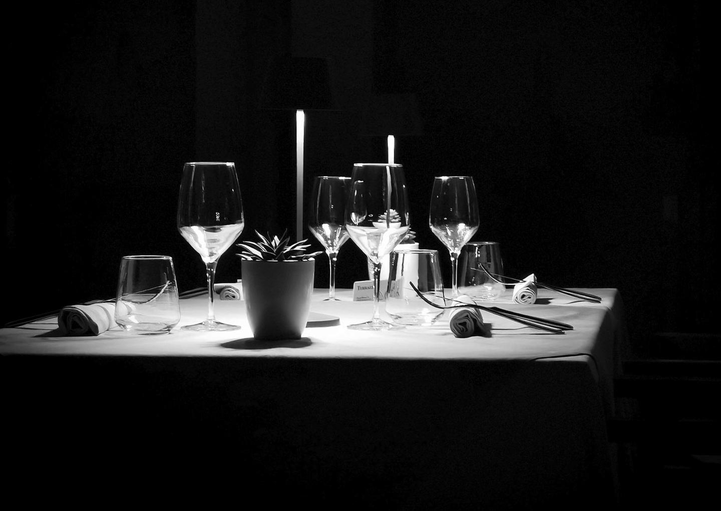 Dinner in the dark weekend