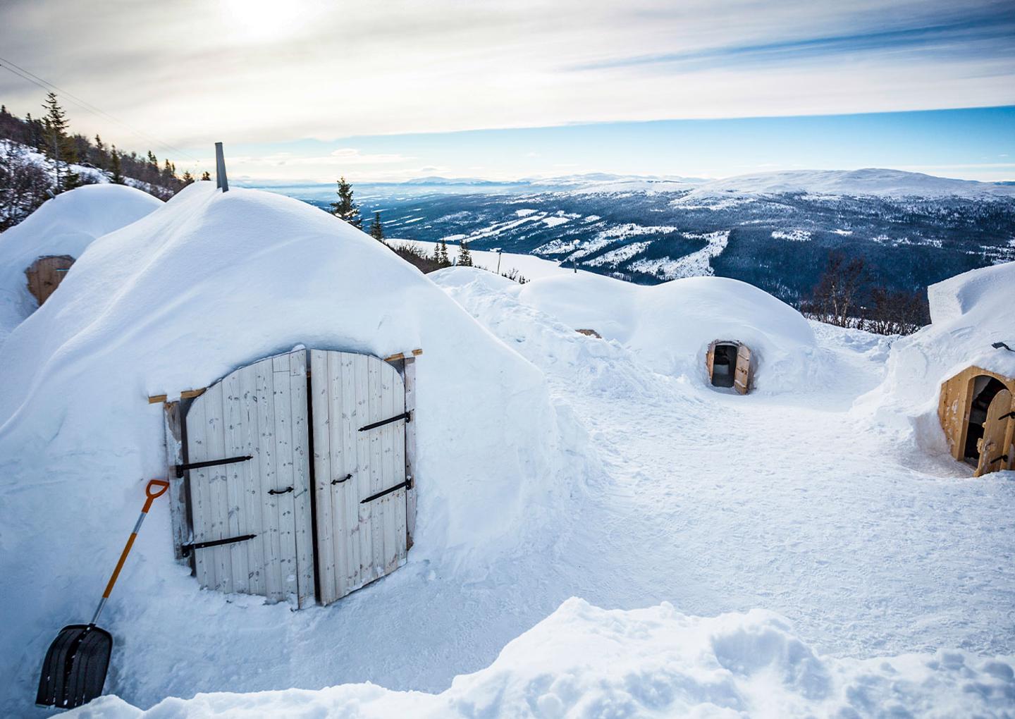 En natt i igloo för två